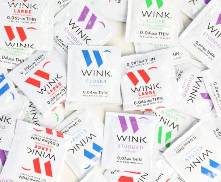 wink condoms|More.